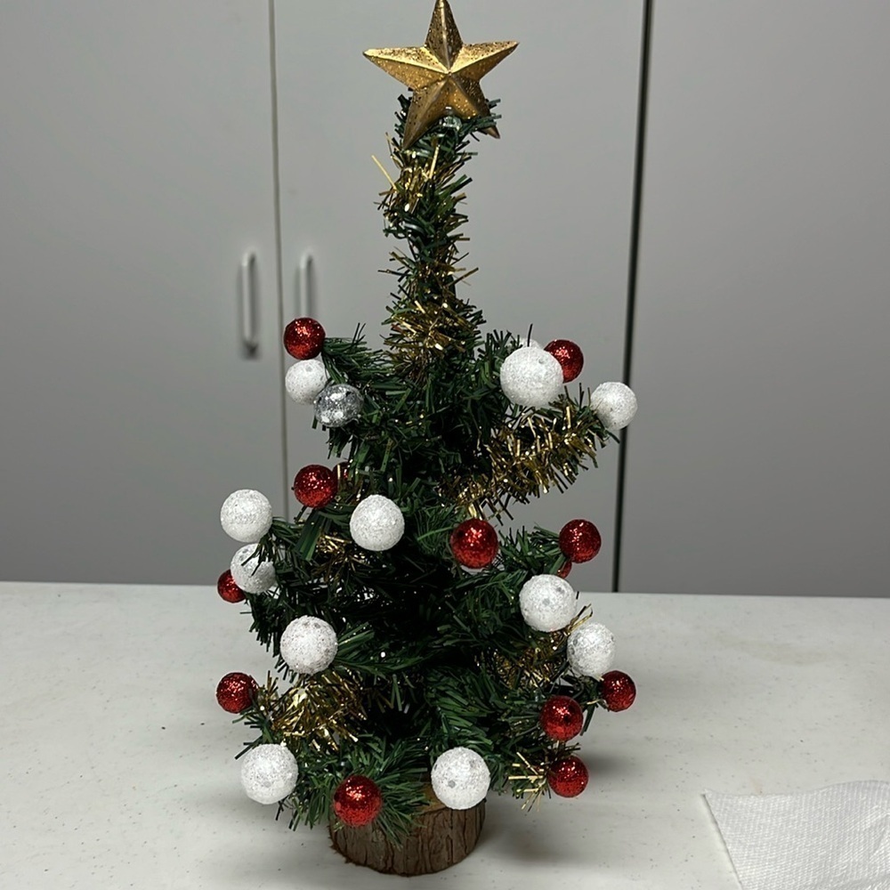 Mini decorated Christmas Tree